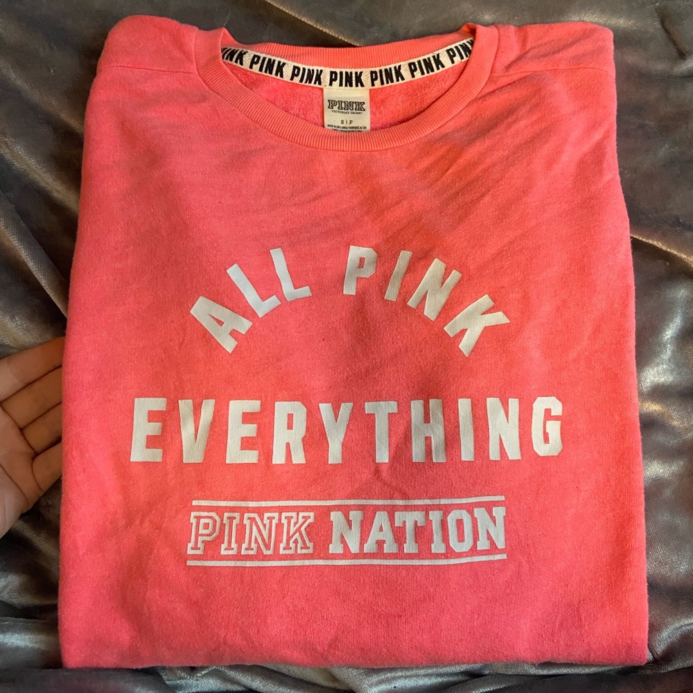 PINK / VS Sweatshirt Pink Nation